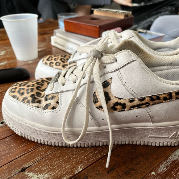 AIR FORCE 1s CHEETAH CUSTOM SHOE - Picture 5 of 17